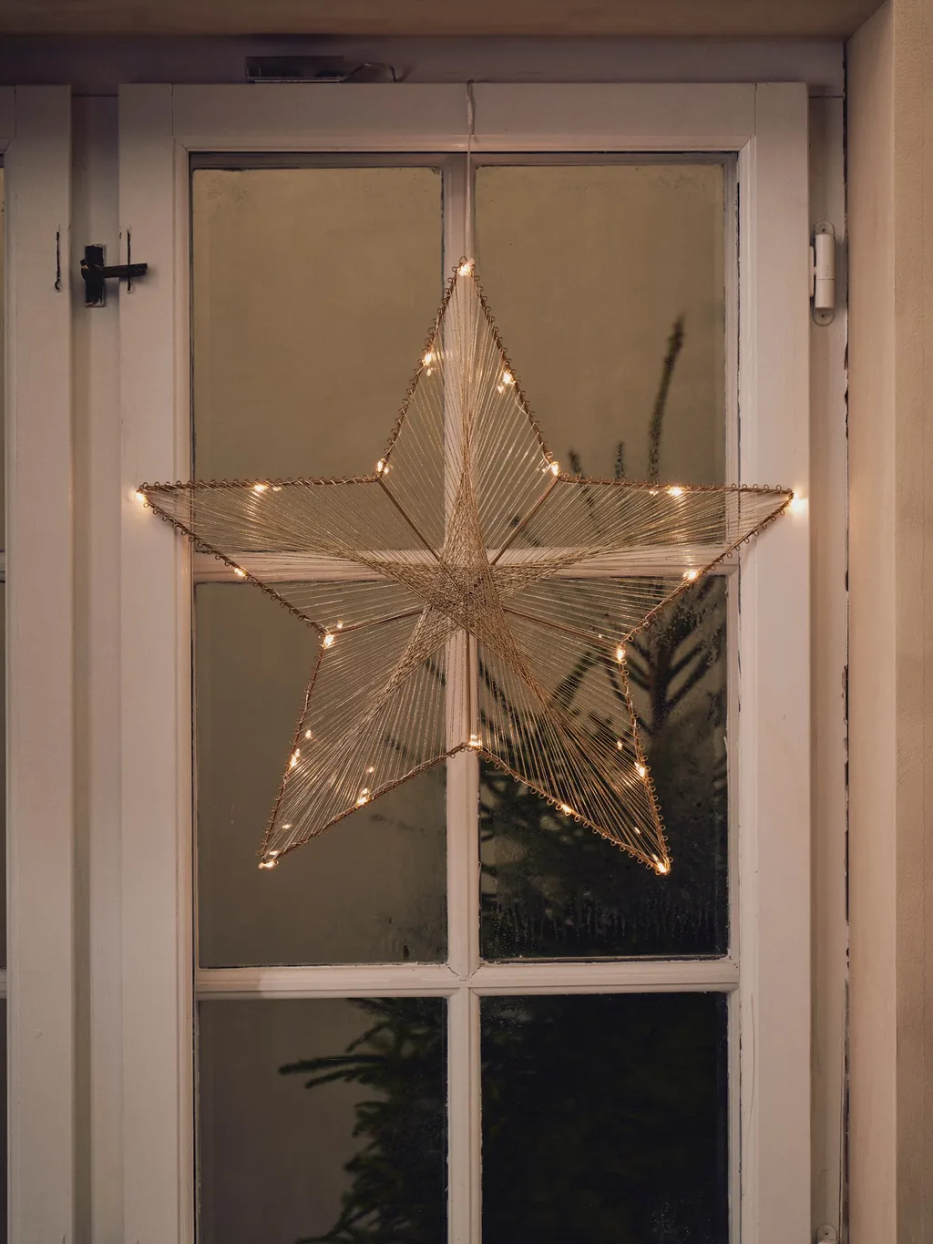 Étoile suspendue LED