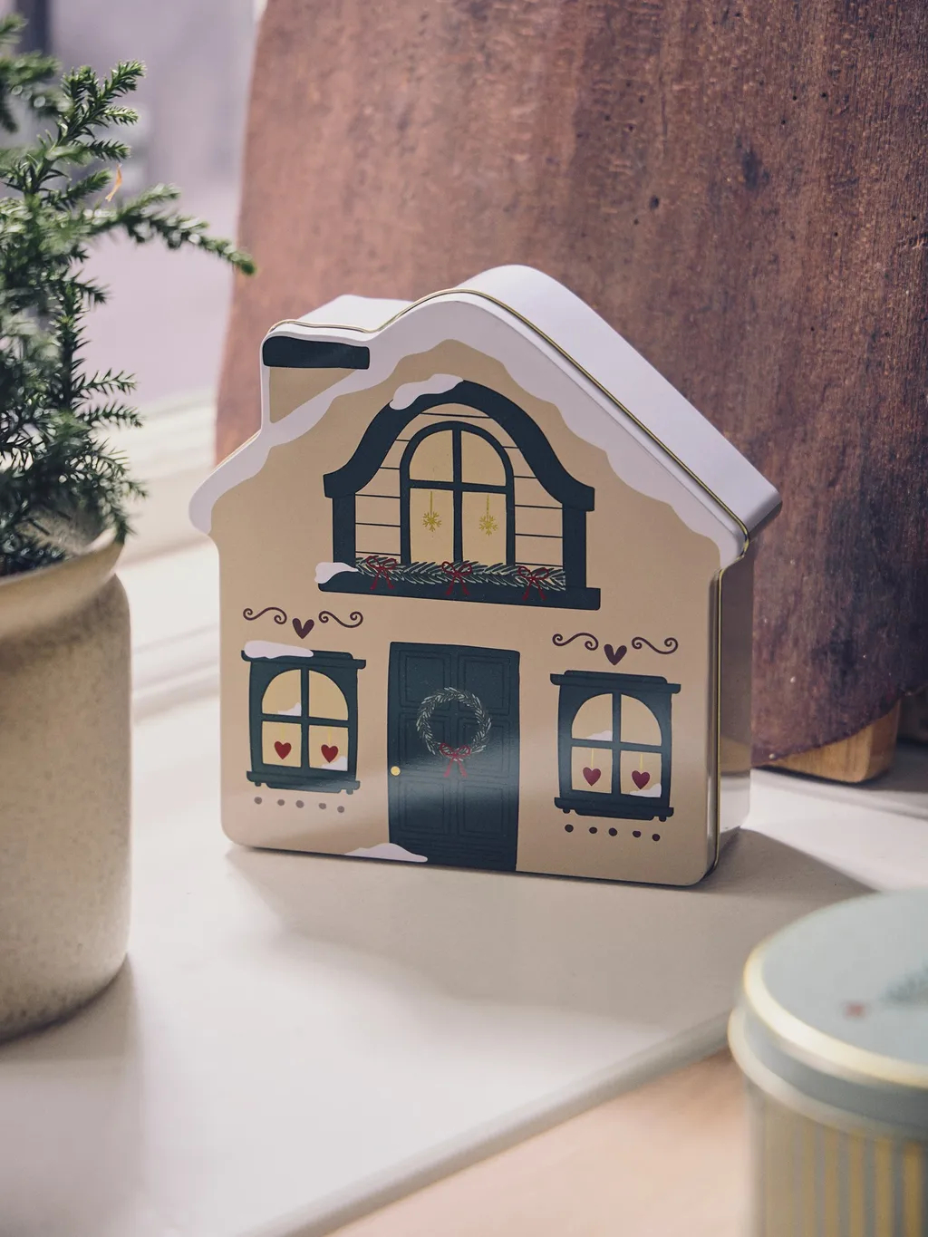 Boîte à biscuits Maison de pain d’épices