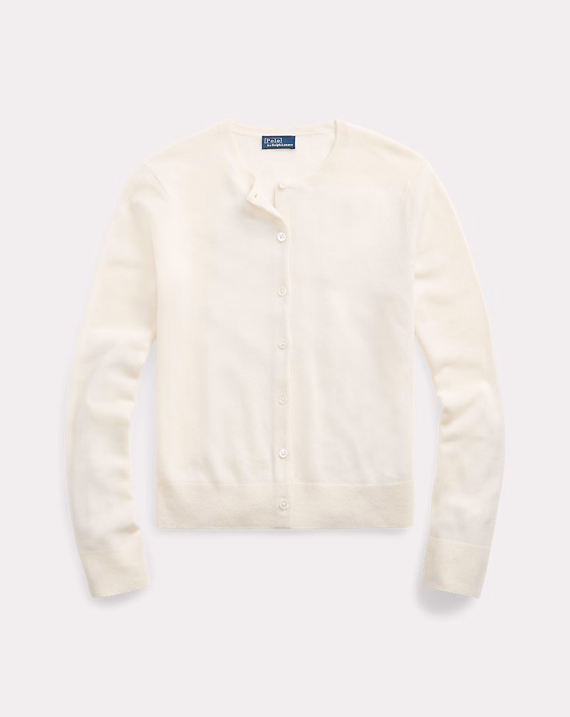 Ralph Lauren Cashmere Crewneck Cardigan