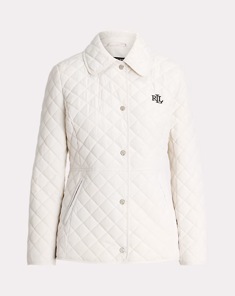 Diamond-Quilted Jacket