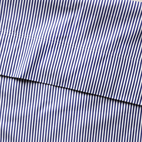 Organic Cotton Shirting Stripe Sheeting