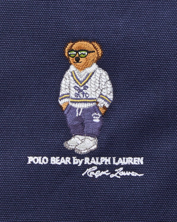 Polo Bear Canvas Tote