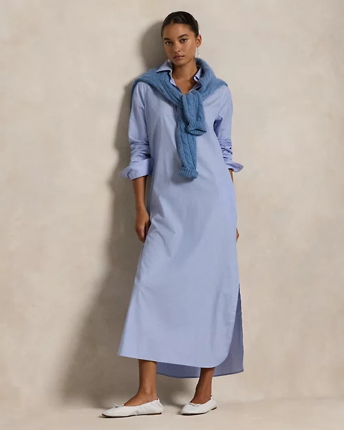 Cotton Shirtdress
