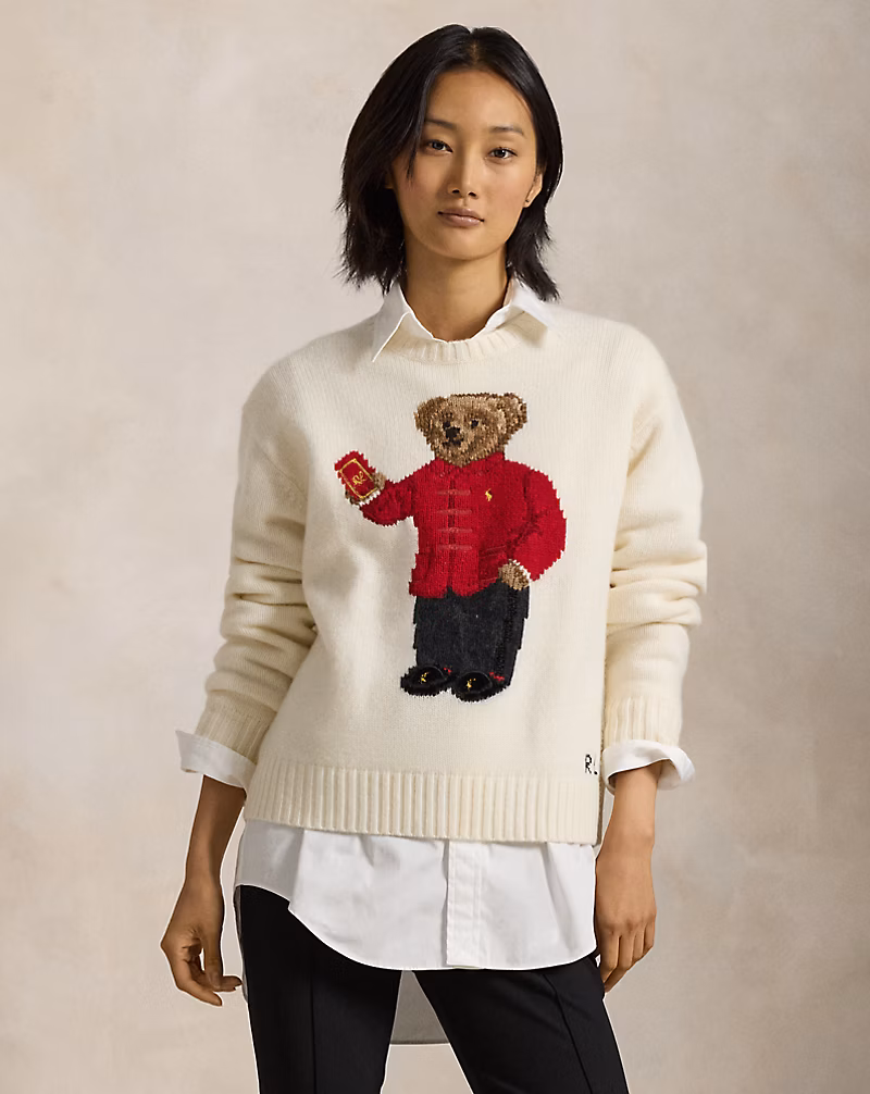 Lunar New Year Polo Bear Sweater
