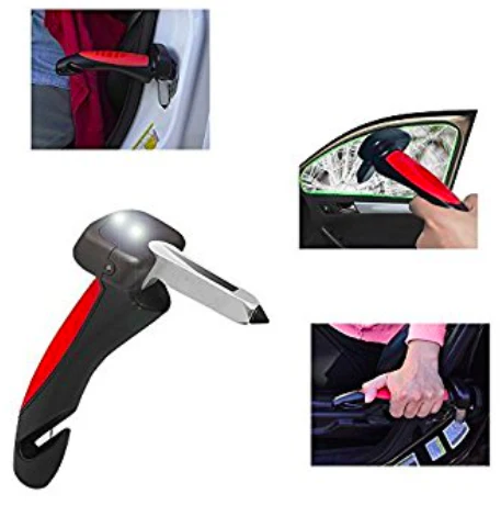 All-in-One Car Cane Door Handle and Mobility Aid with Built in LED Flashlight