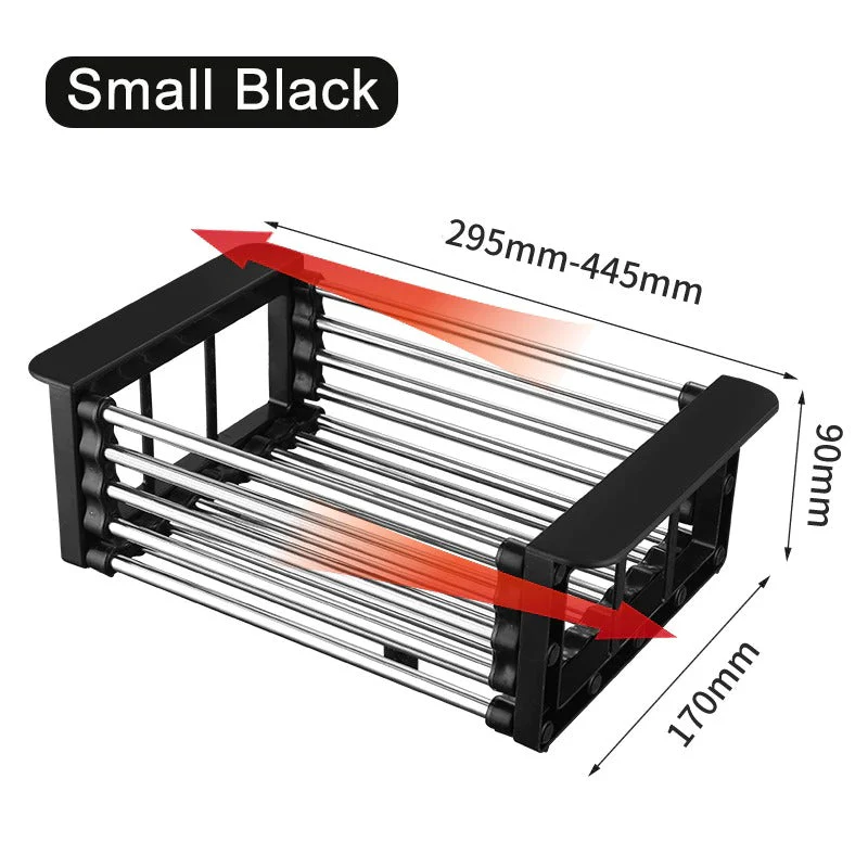 Extend kitchen sink drain basket