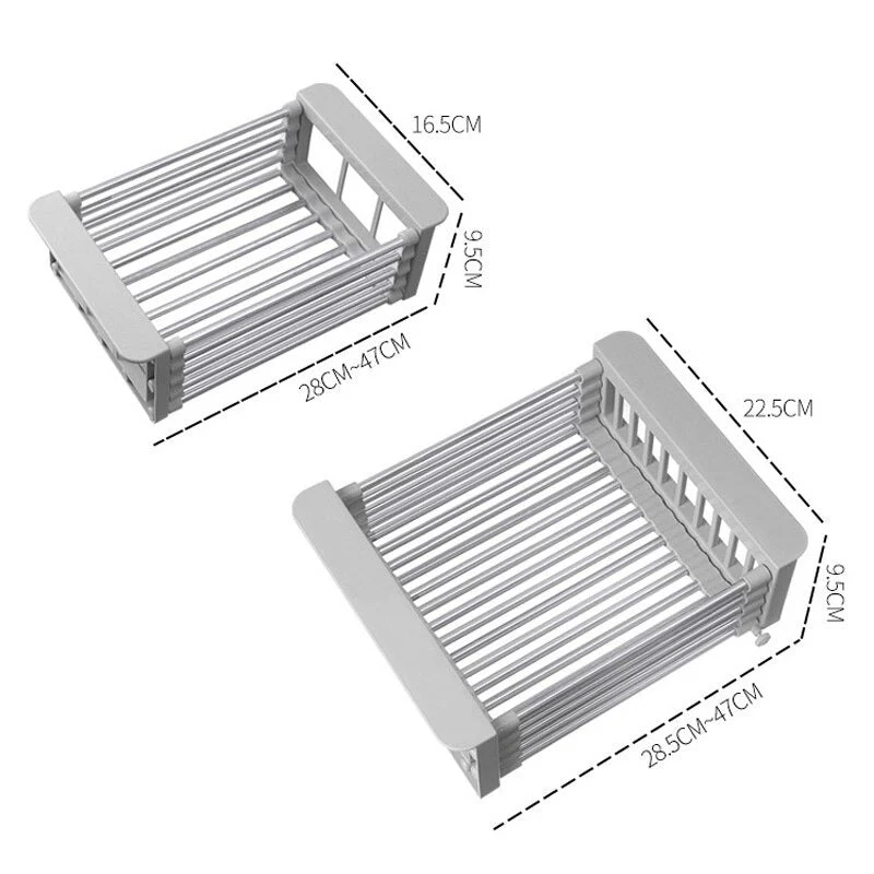 Extend kitchen sink drain basket