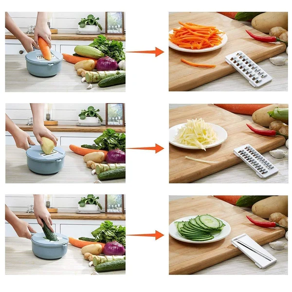 12 in 1 Multi-Function Food Chopper