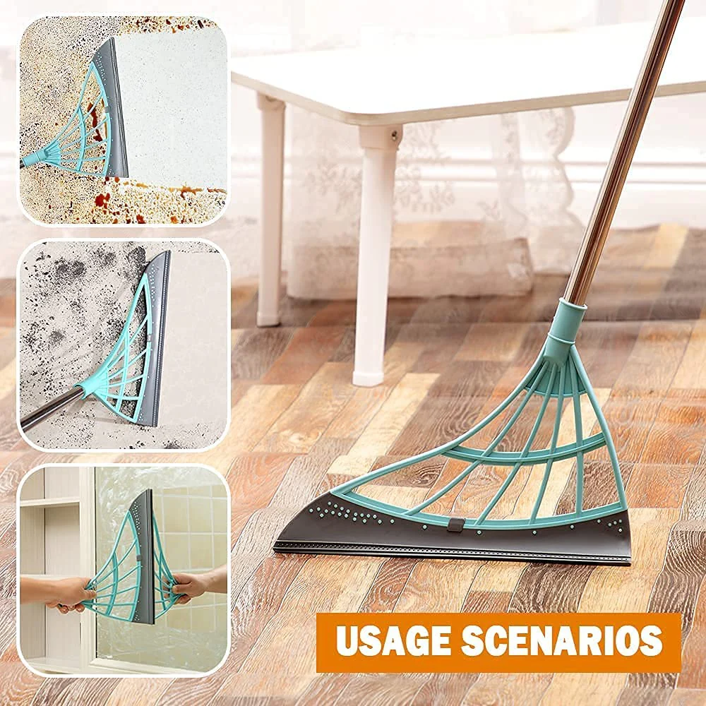 Squeeze Silicone Broom Sweeping Water And Pet Hair