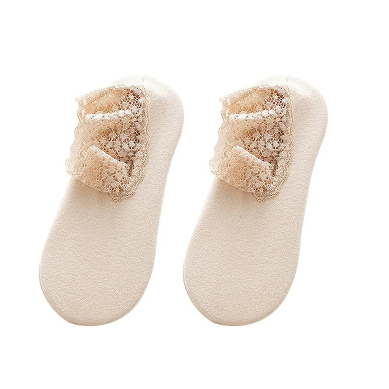 New Fashion Lace Warmer Socks 1pair