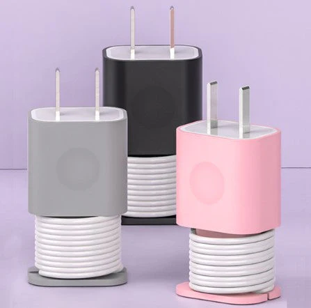 2 in 1 Silicone Charger Protector