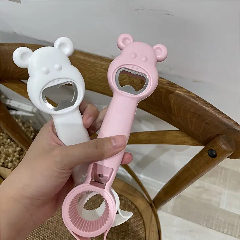 Multifunctional 4-in-1 Bottle Opener