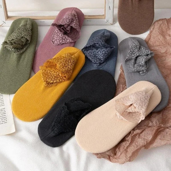 New Fashion Lace Warmer Socks 1pair