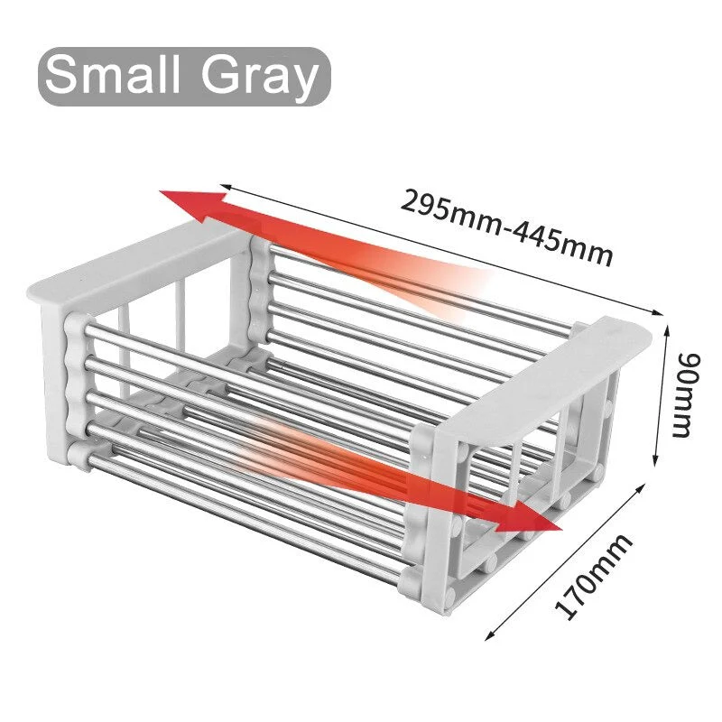 Extend kitchen sink drain basket