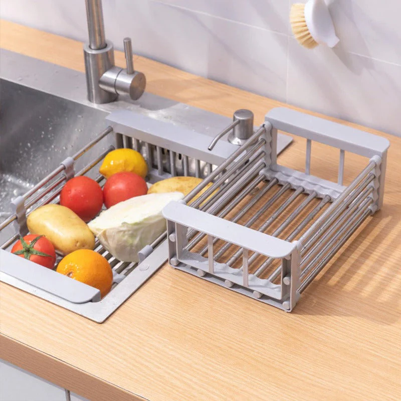 Extend kitchen sink drain basket