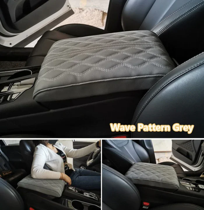 Leather Car Armrest Box Pad