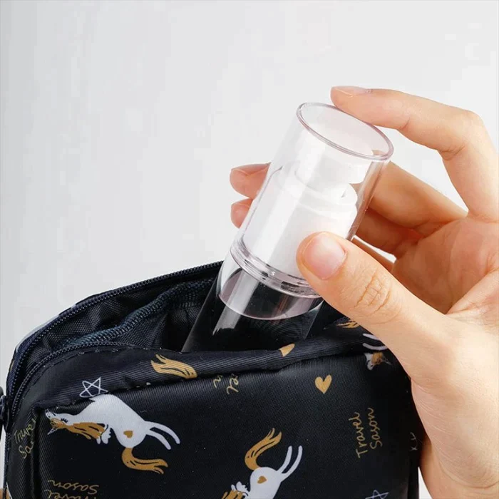 Vacuum Cosmetic Travel Container