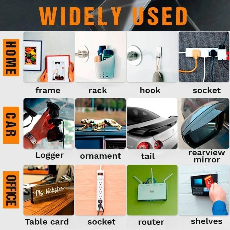 Multifunctional Double Sided Adhesive Tape (60 PCS）