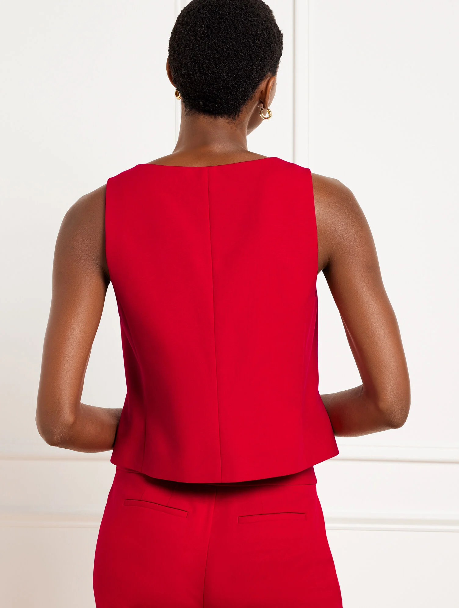 Luxe Double Cloth Vest