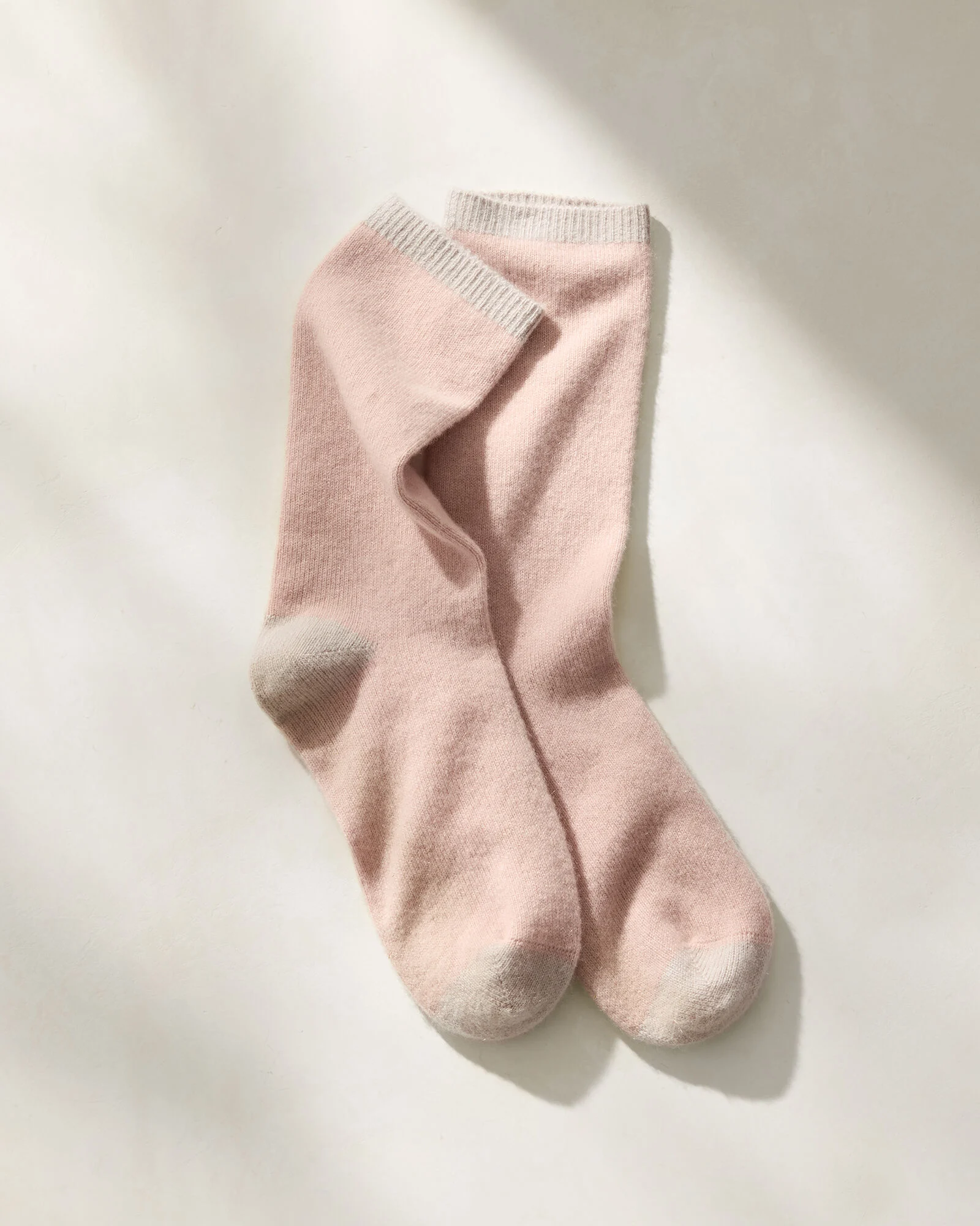 Cashmere Colorblock Socks