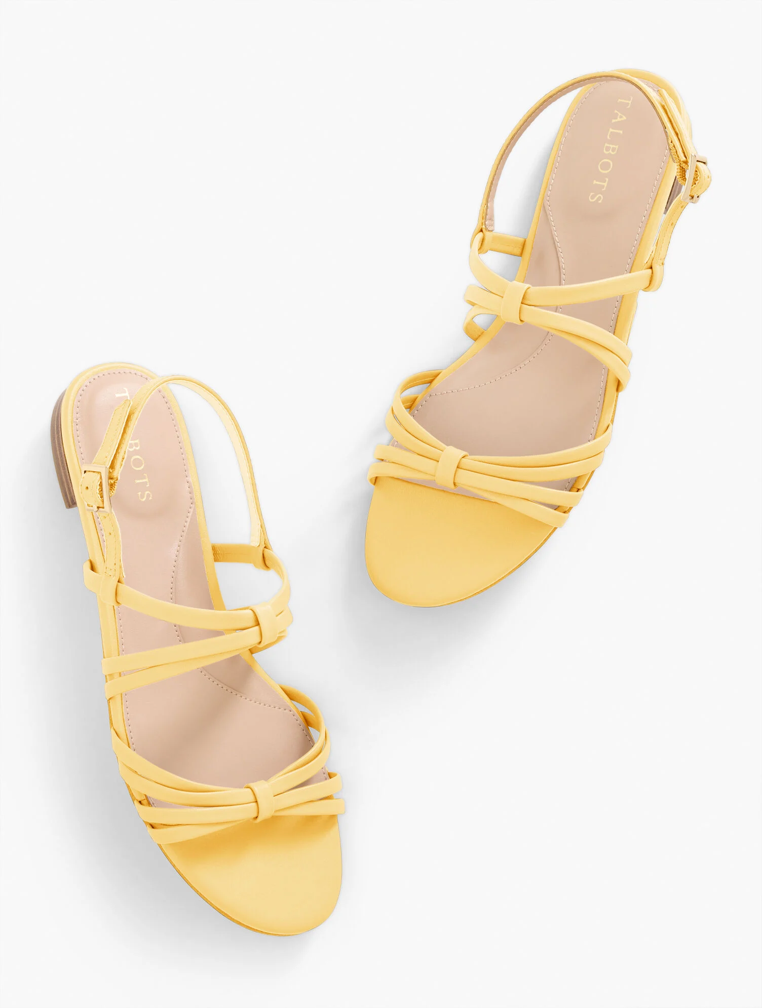 Aria Strappy Nappa Sandals