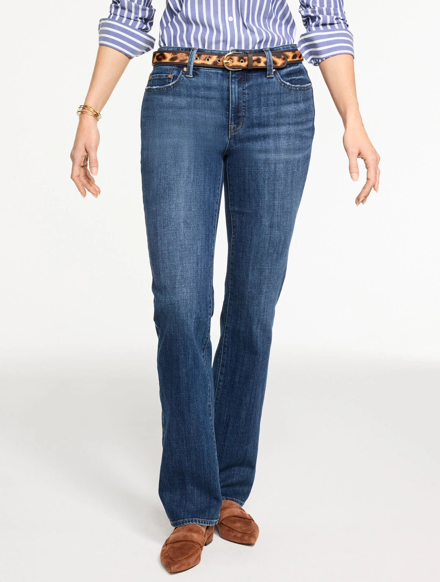 Barely Boot Jeans - Emma Wash - Curvy Fit