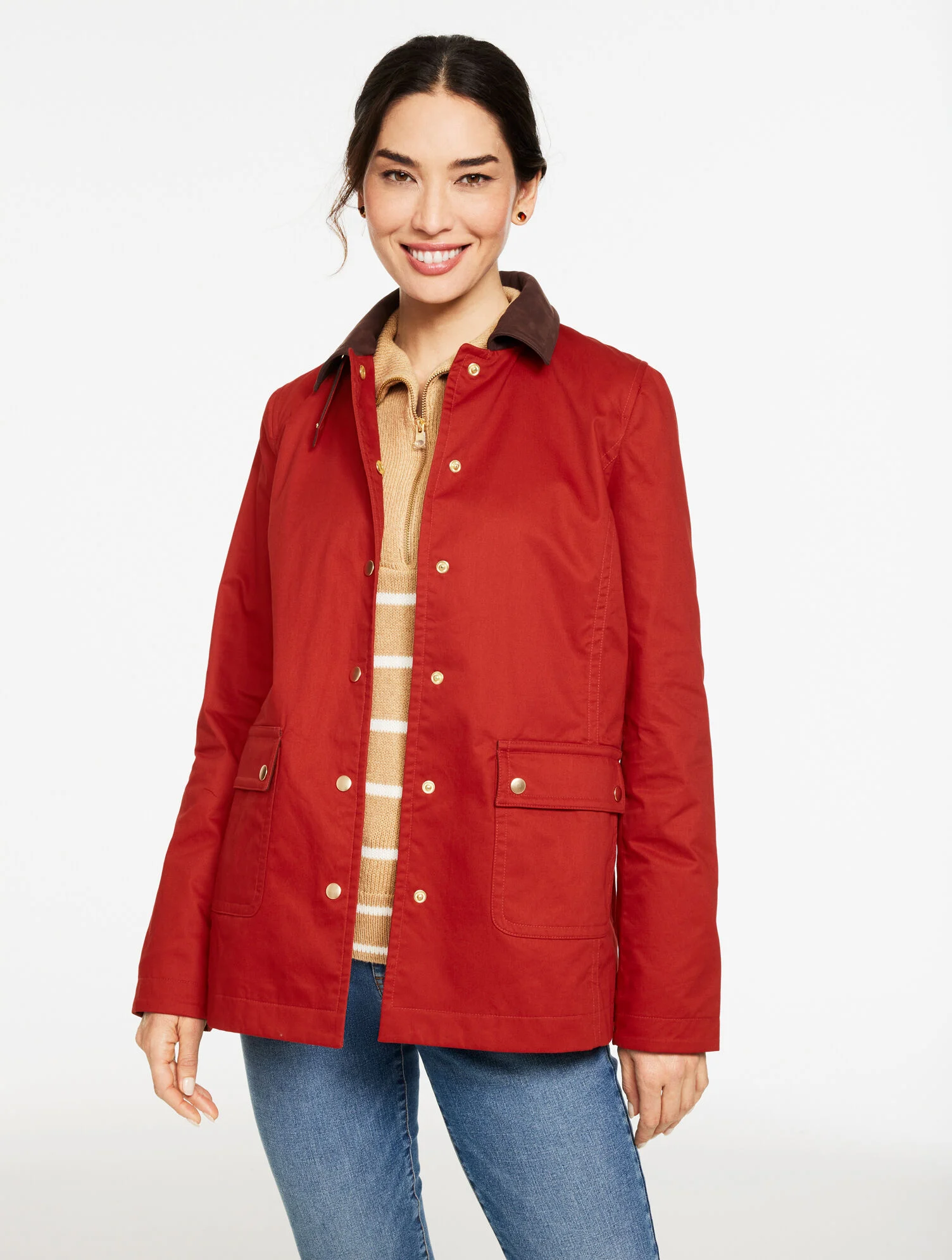 Coated Cotton Barn Jacket
