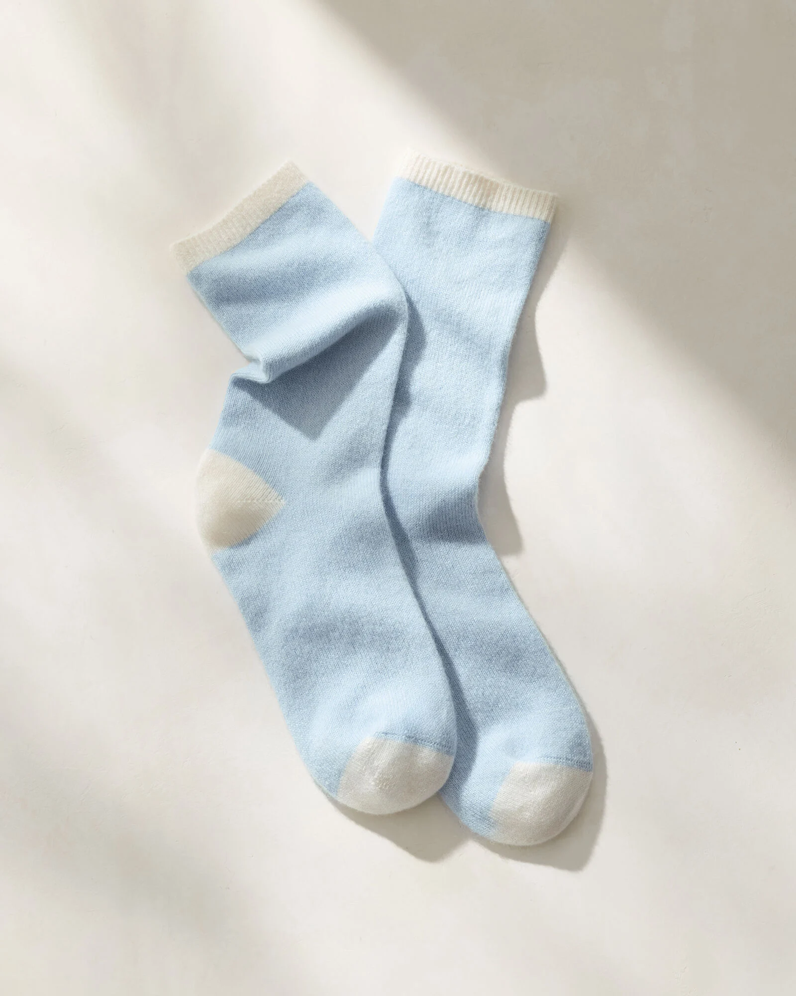 Cashmere Colorblock Socks