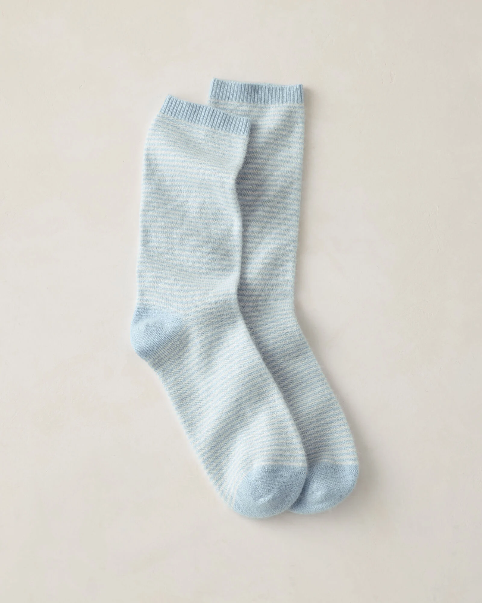 Cashmere Striped Socks