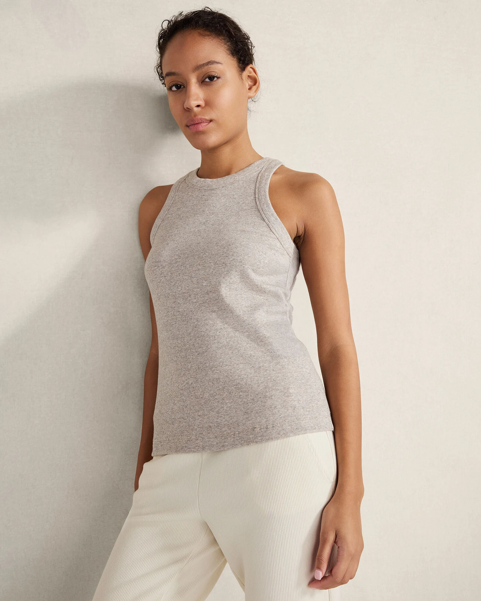 Essential Organic Cotton Racerback Tank