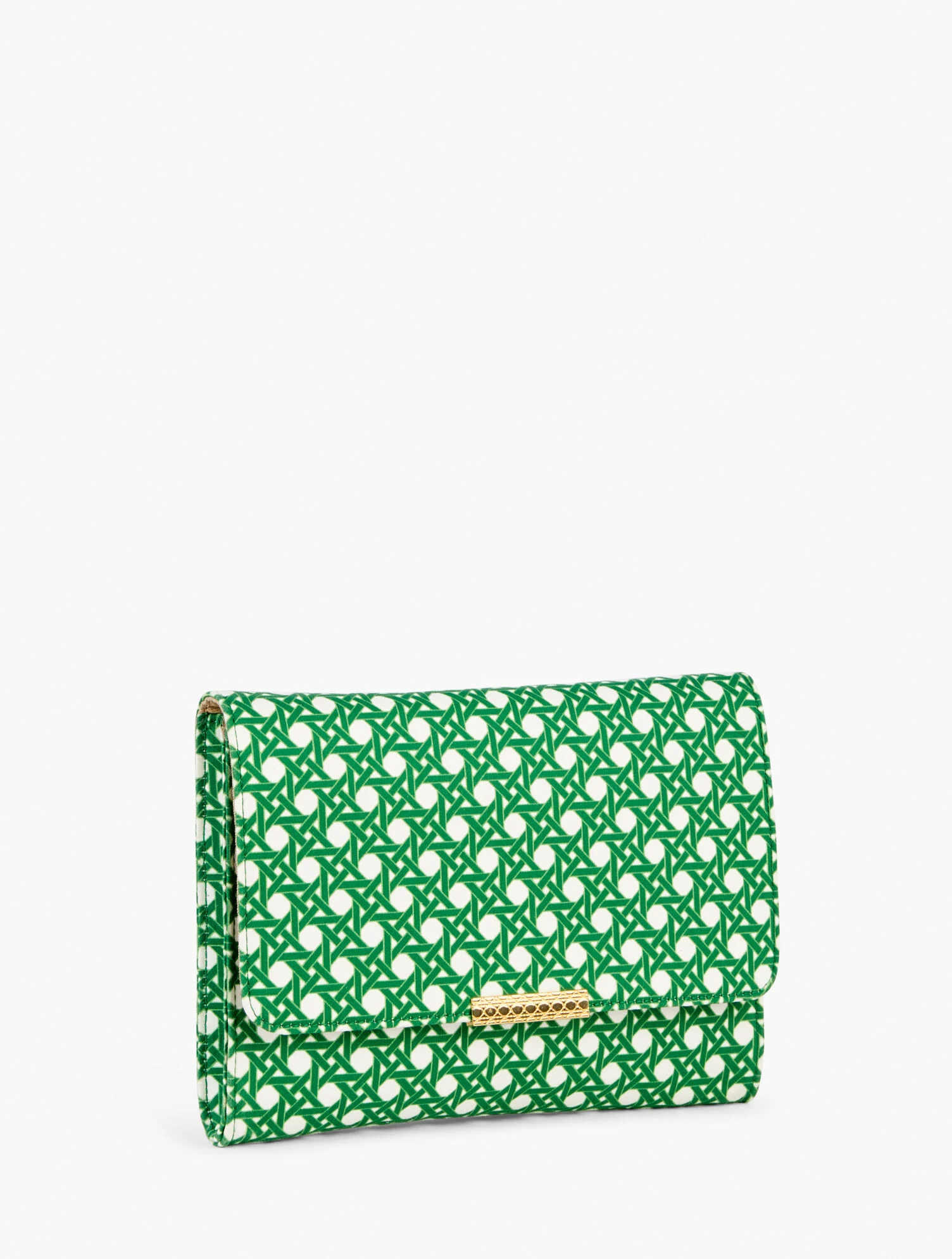 Intricate Dots Sateen Clutch