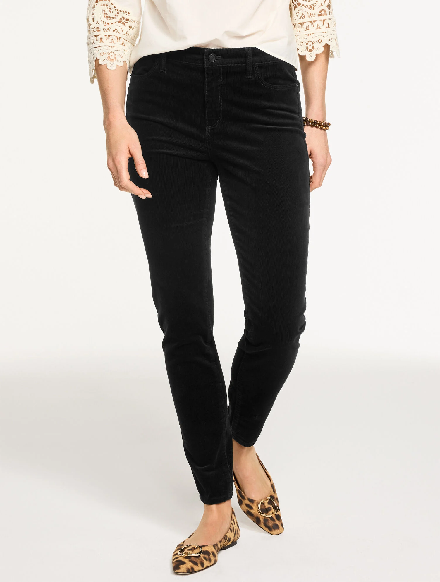 Stretch Corduroy Leggings