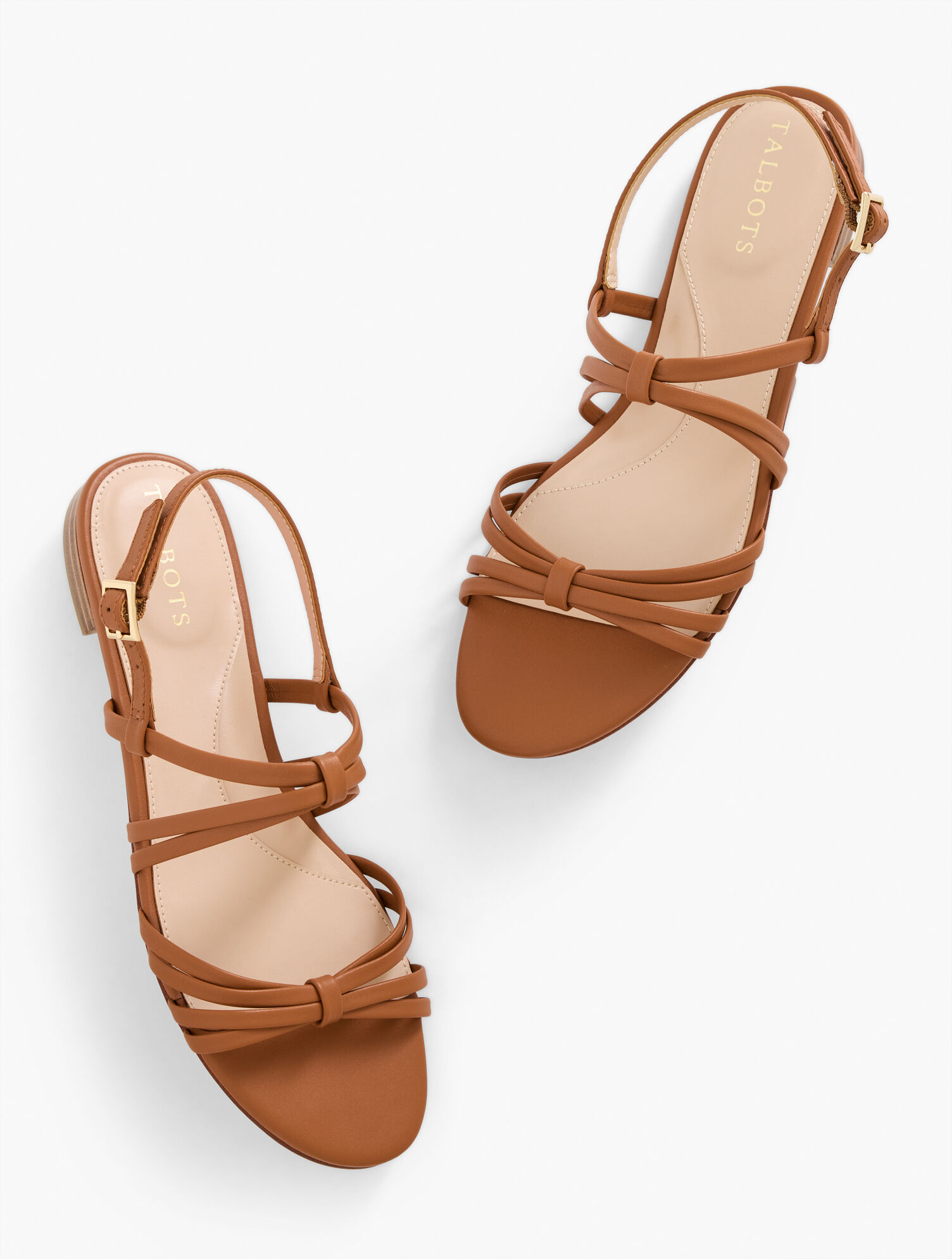 Aria Strappy Nappa Sandals