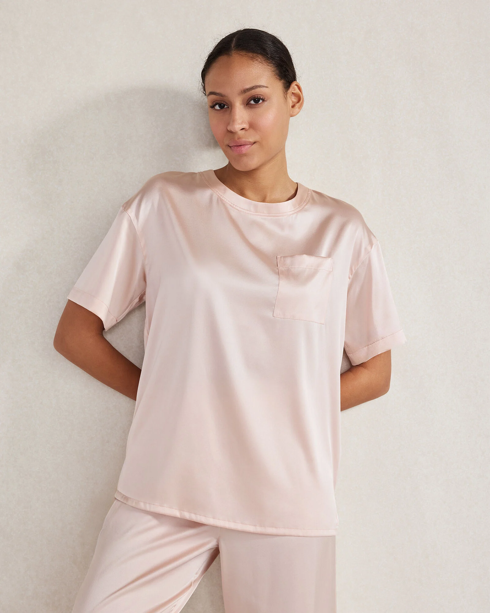 Washable Silk Sleep Top