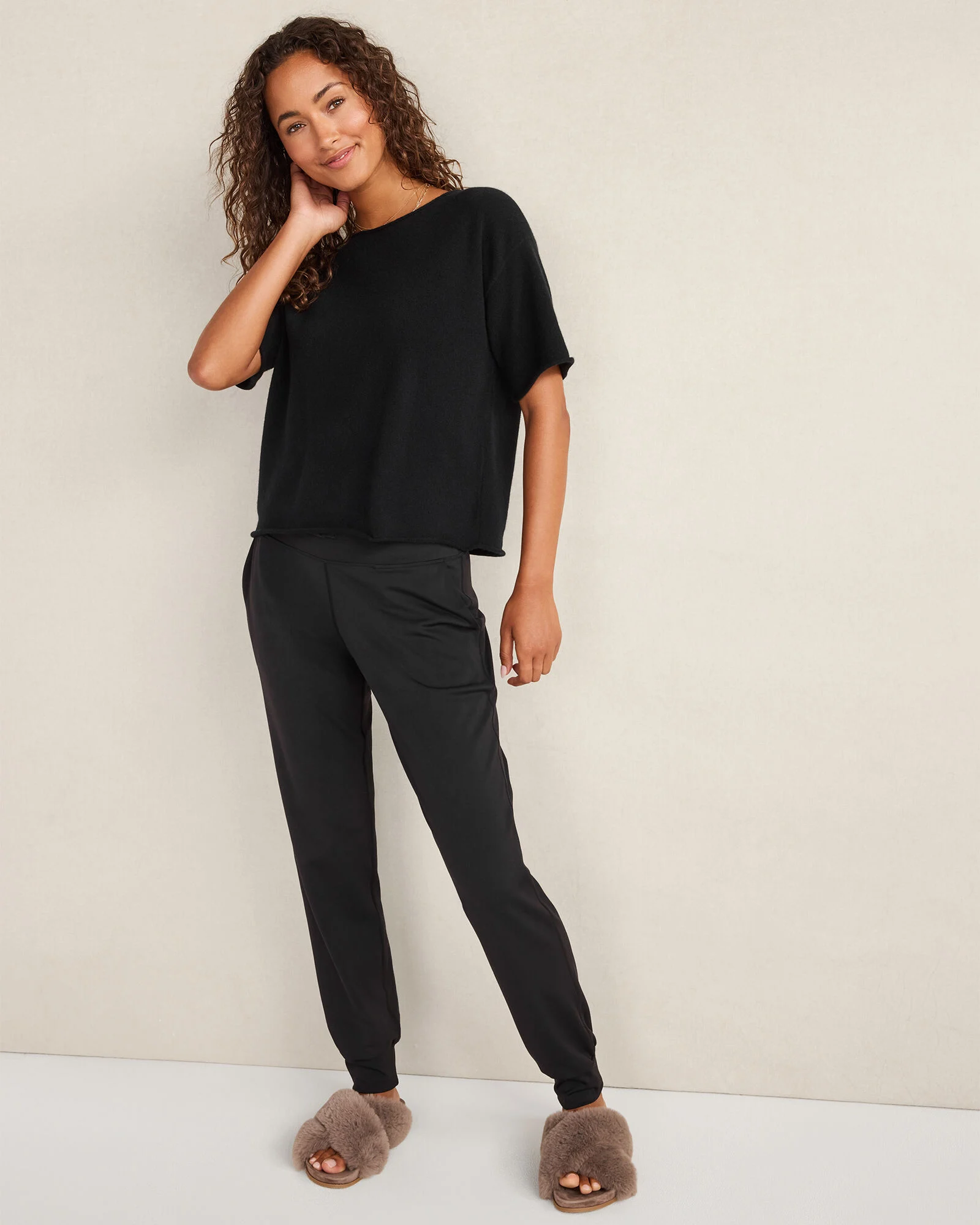 Cashmere Crewneck Tee