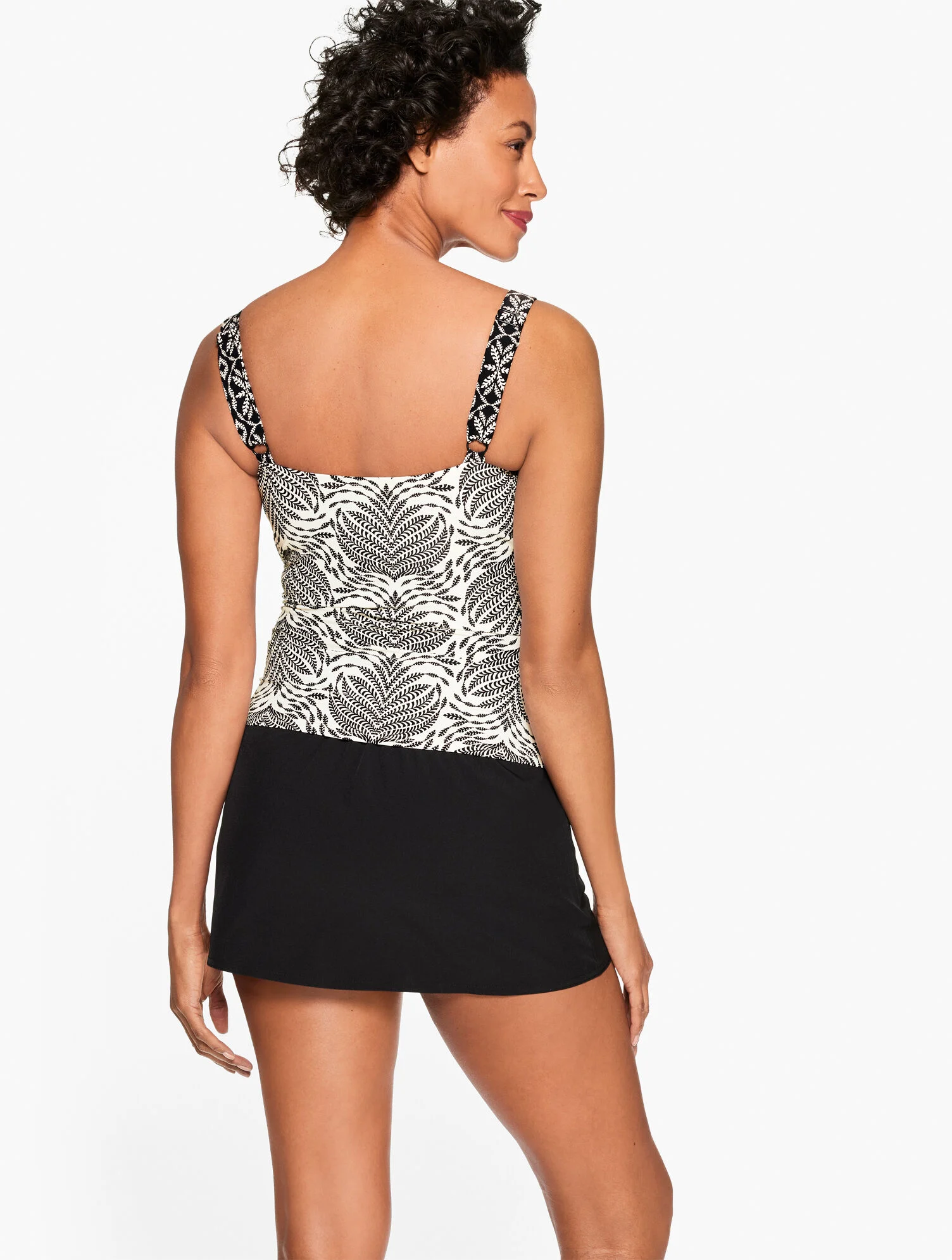 Sun Ocean Sand Square Neck Tankini - Sedona