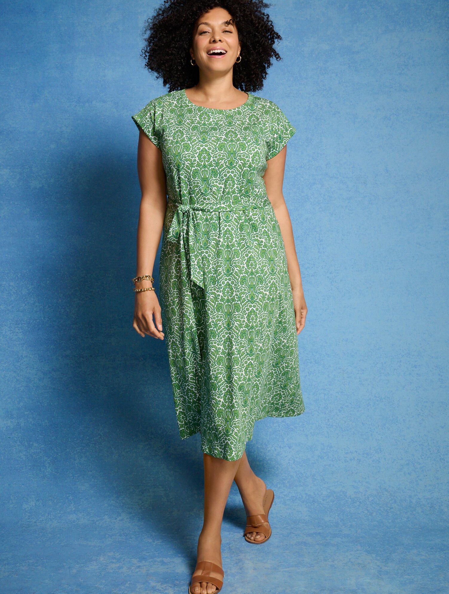 Hannah Vachetta Leather Slides