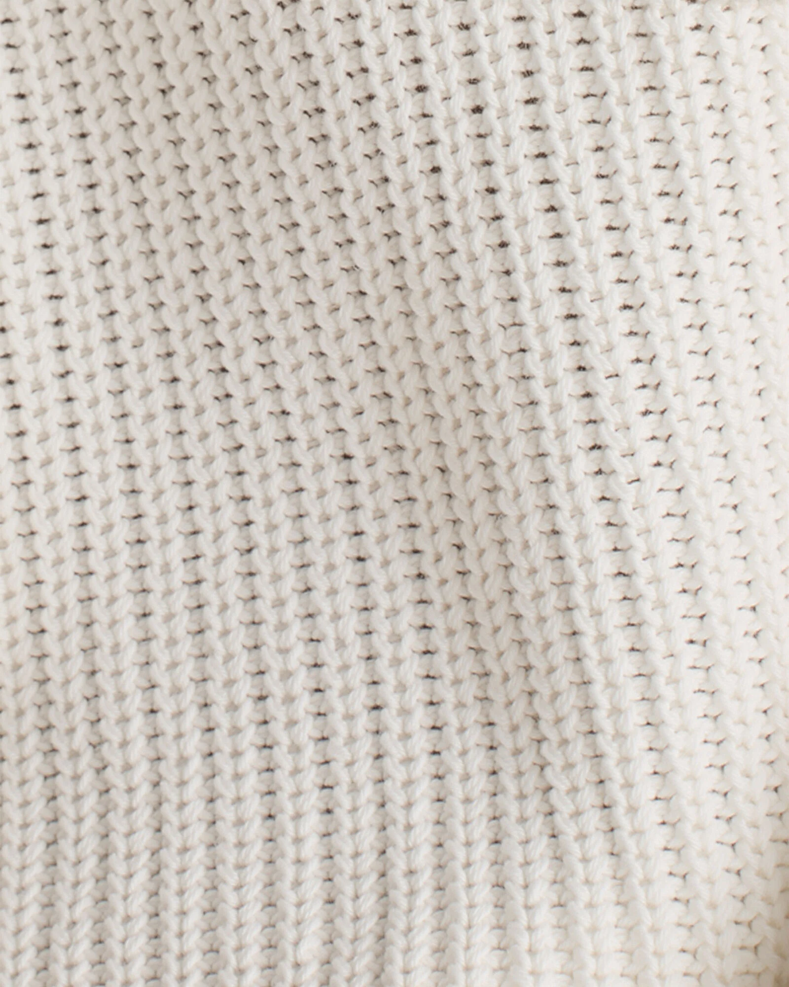 Organic Cotton Roll Neck Sweater