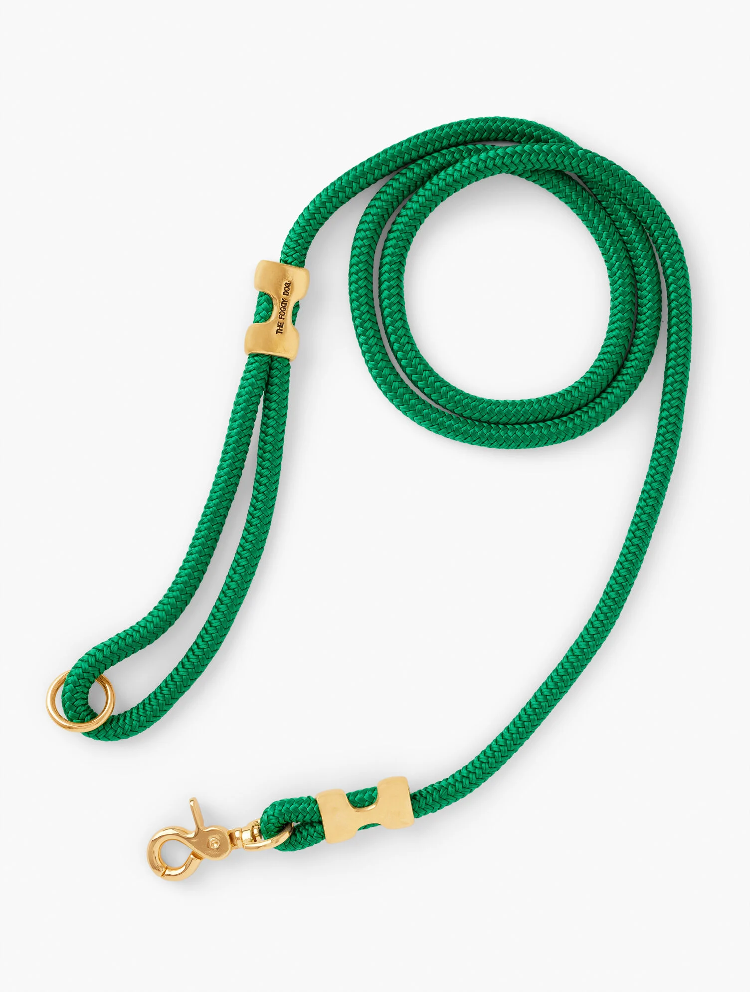 The Foggy Dog Grass Green Marine Rope Dog Leash
