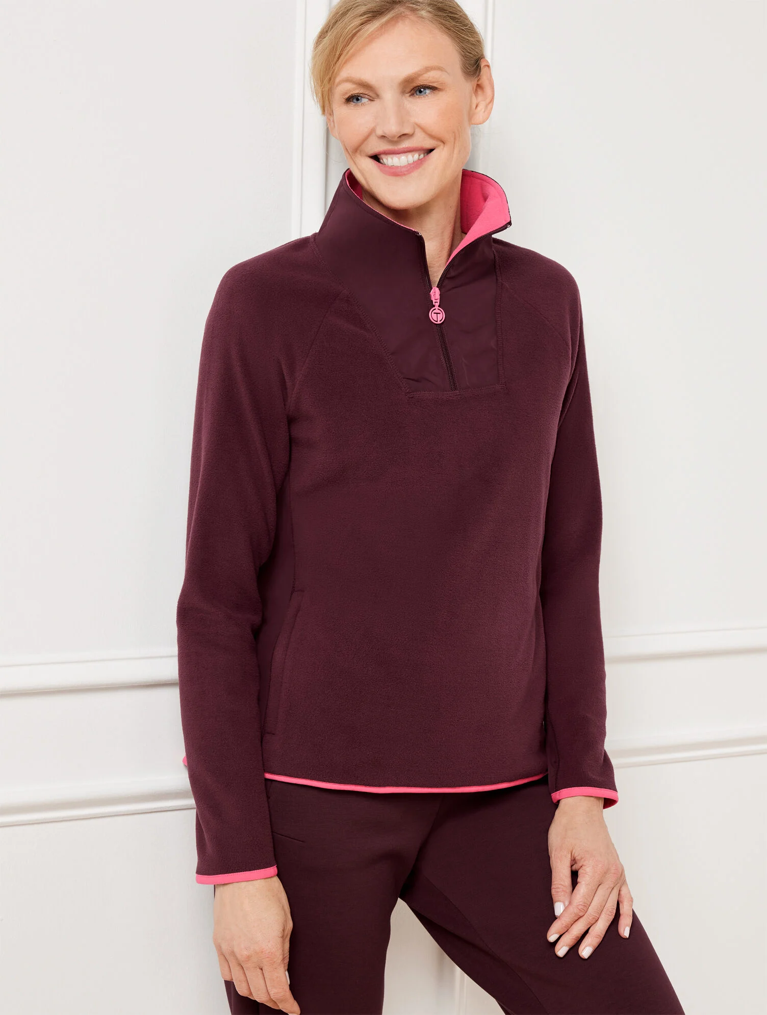 Microfleece Half-Zip Pullover