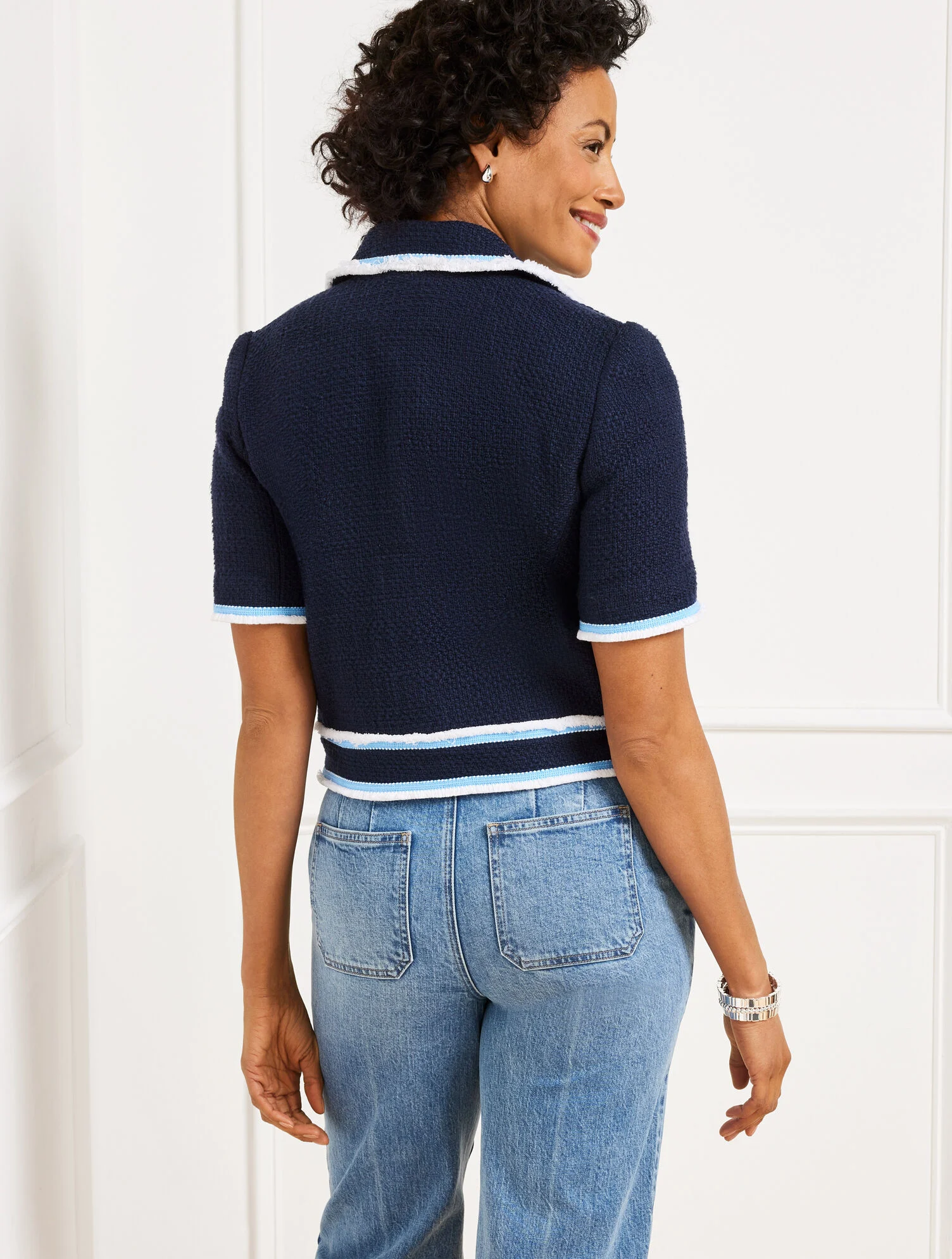 Amherst Tweed Fringe Jacket