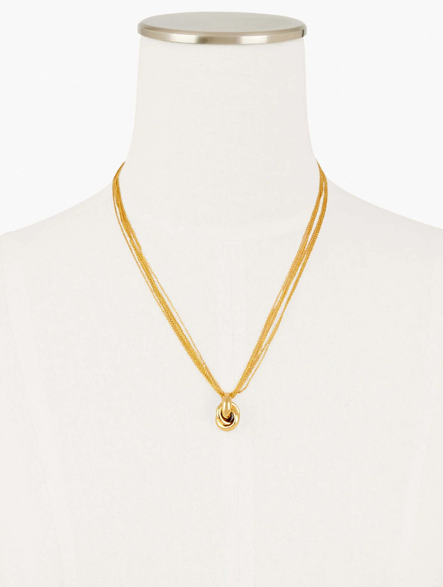 Interlocking Pendant Necklace