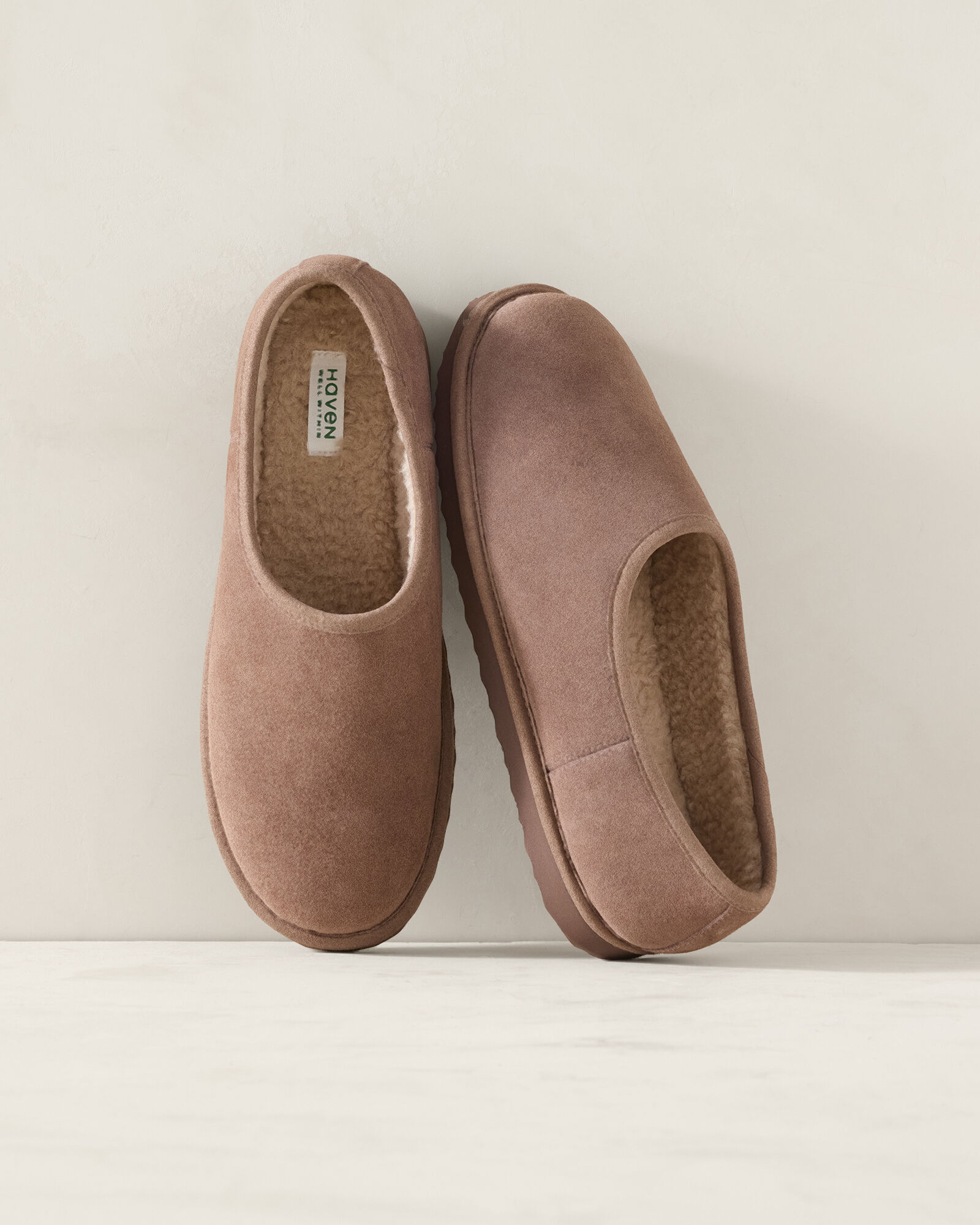 Suede and Sherpa Bootie