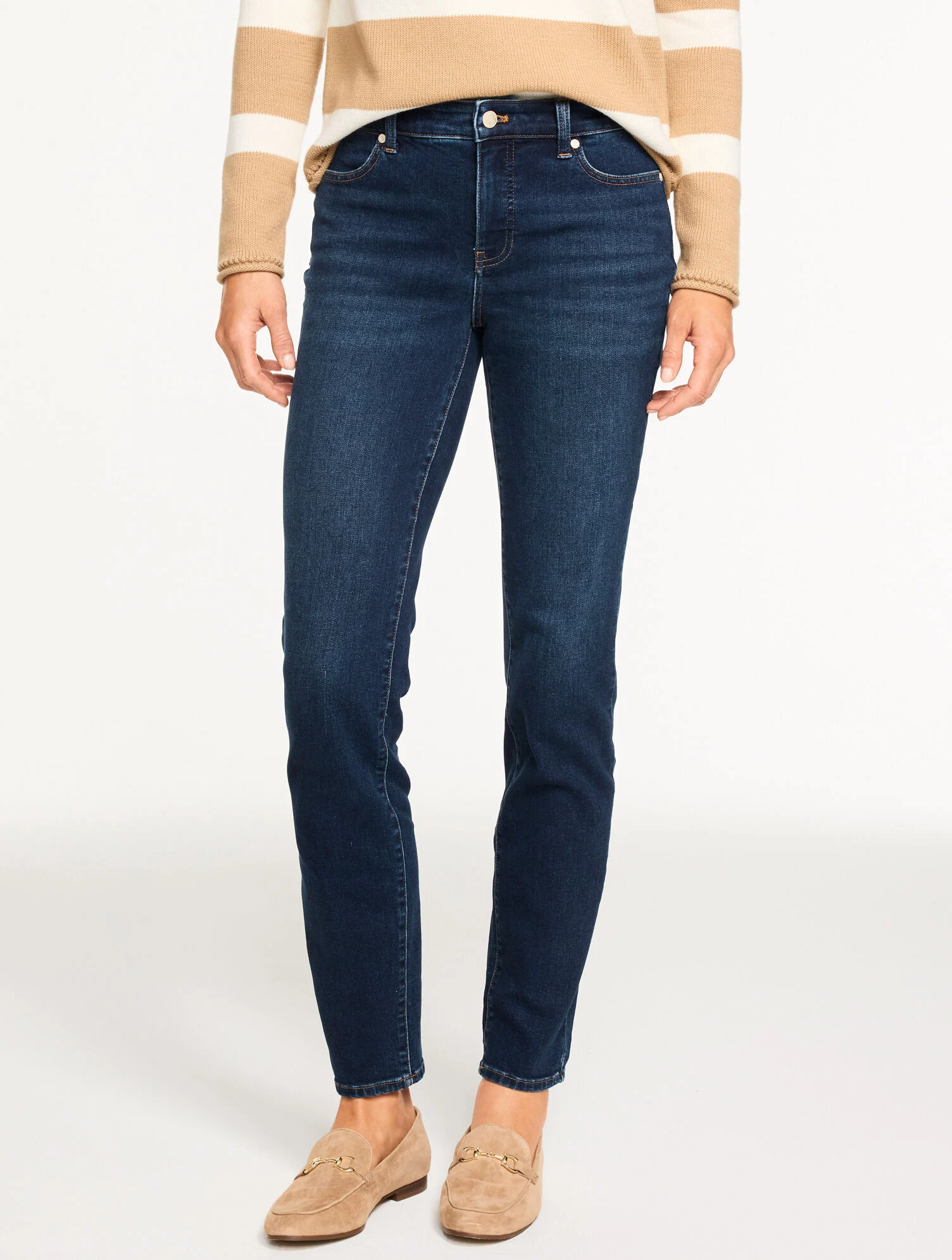 Slim Ankle Jeans - Luisa Wash