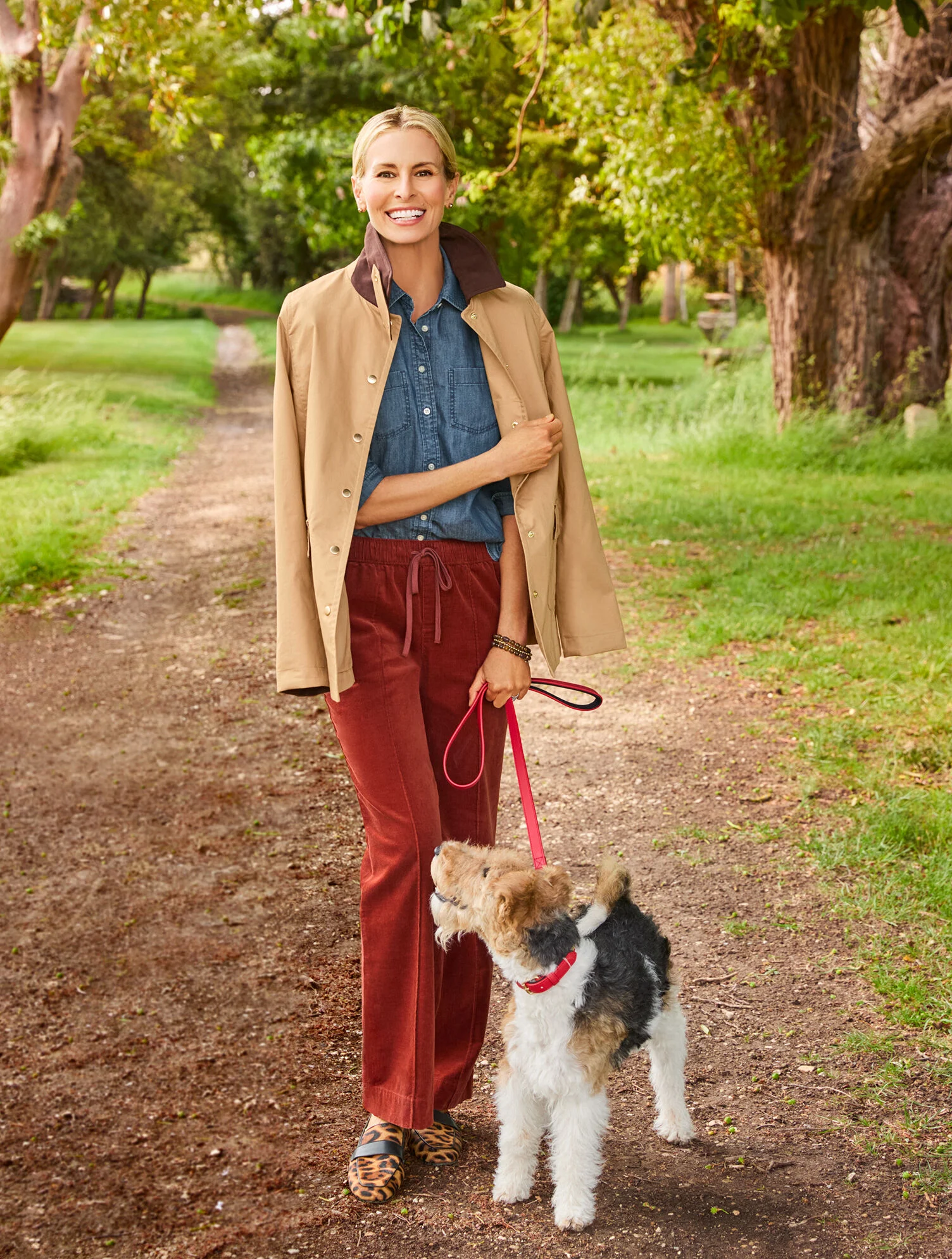 Audrey Loafers - Leopard Calf Hair
