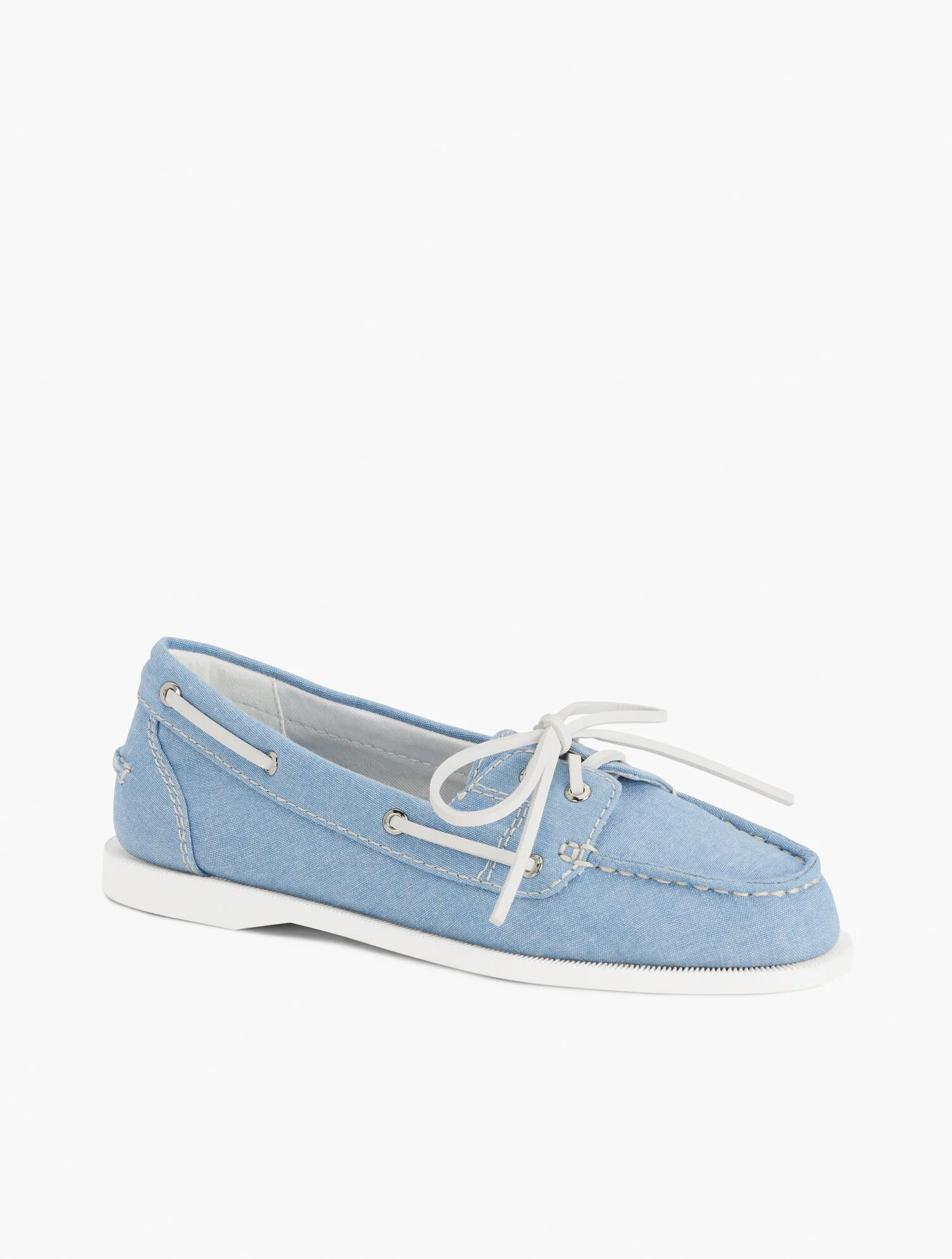 Finley Chambray Boat Shoes