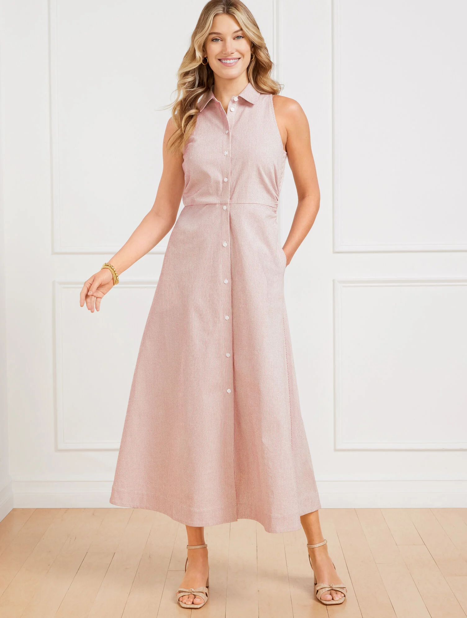 Seersucker Shirtdress