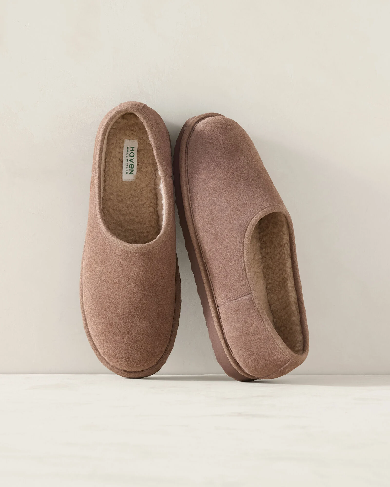 Suede and Sherpa Bootie