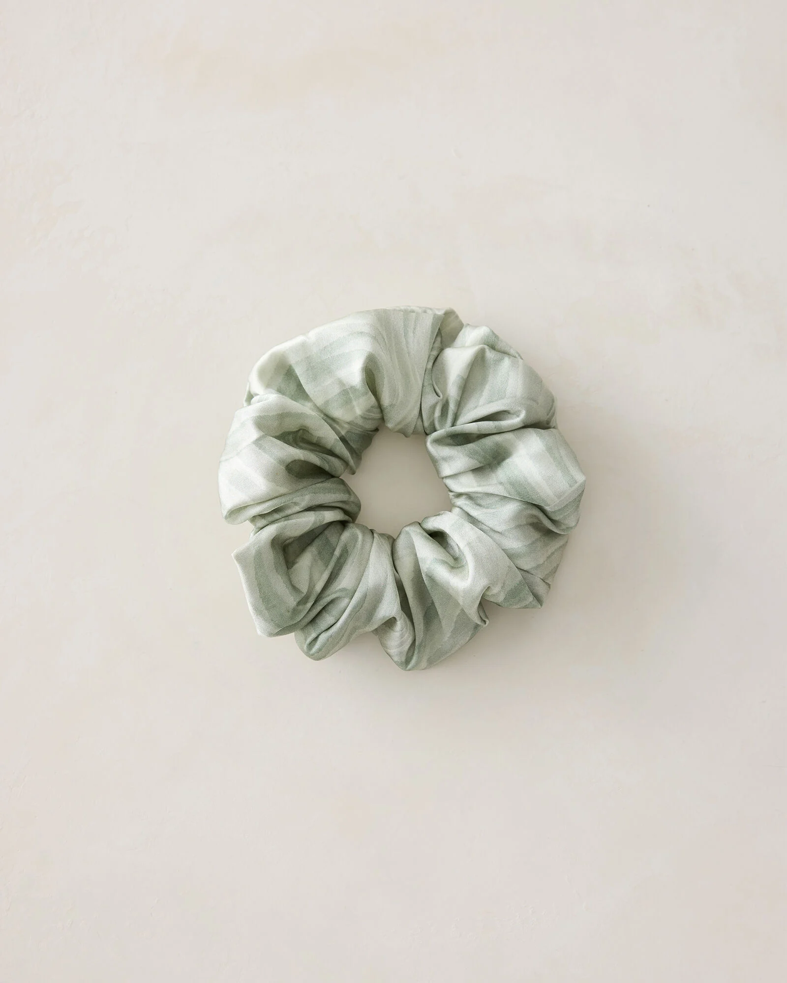 Washable Silk Watercolor Scrunchie