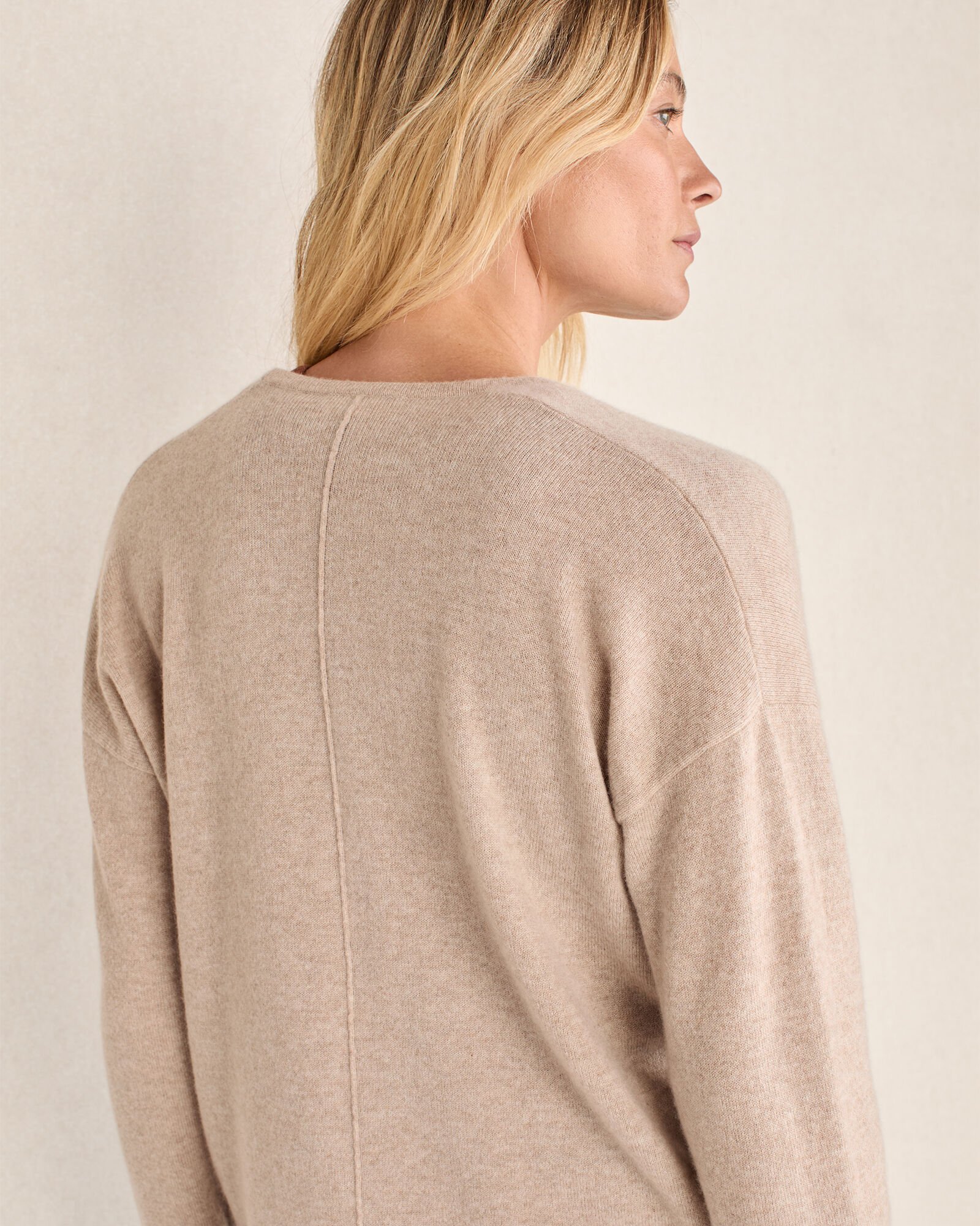 Cashmere Open Front Cardigan
